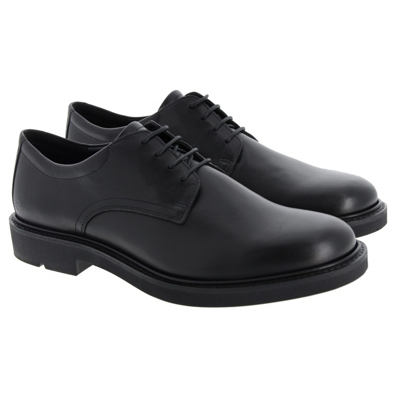 Ecco Metropole London derby shoes in black leather